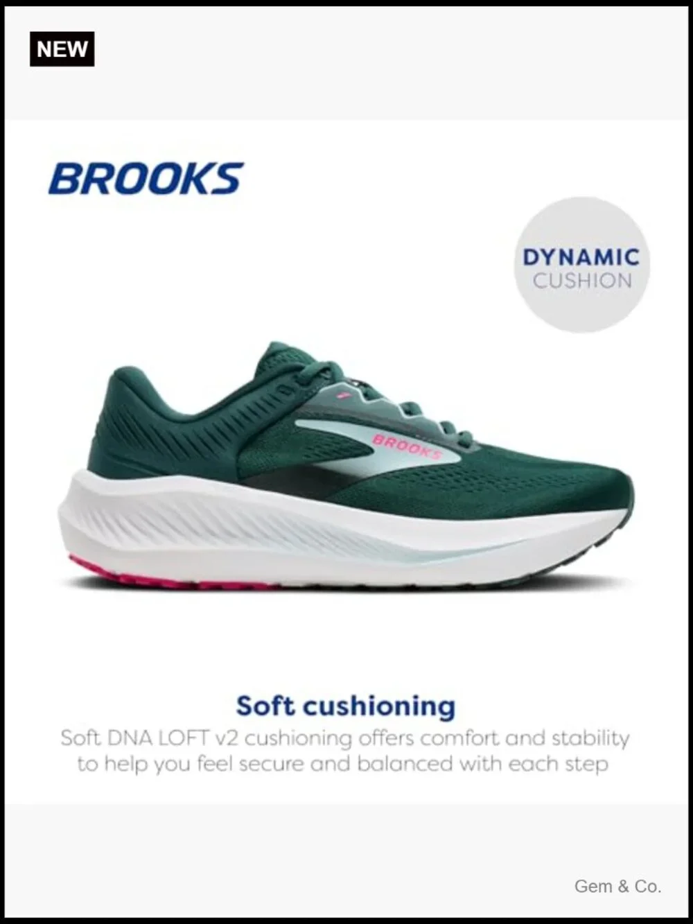 Women's Neutral Road Running Shoe with DNA LOFT v2 Cushioning